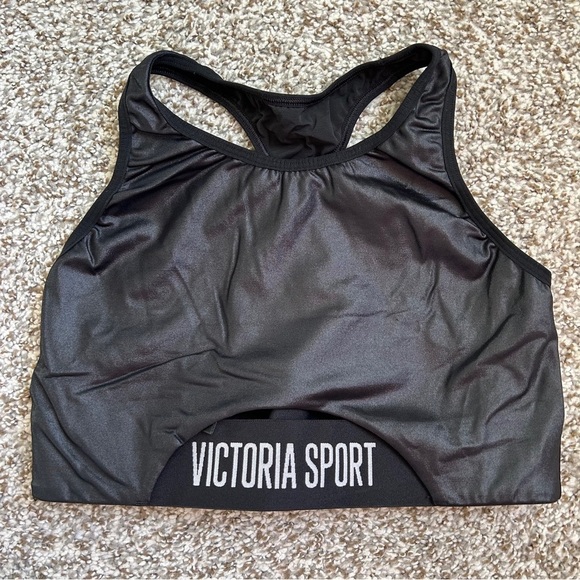 Victoria's Secret Other - Victoria’s Secret Sport Black Sports Bra ActiveWear Athletic Workout Small
